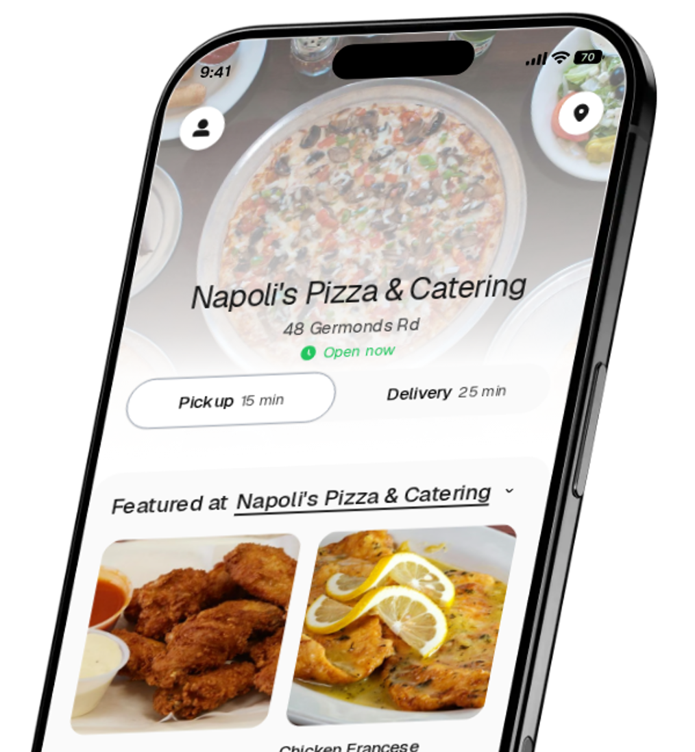 Napoli's Pizza & Catering app preview