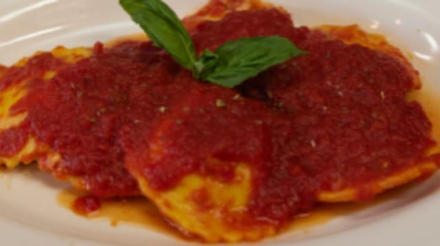 Spinach Ravioli.