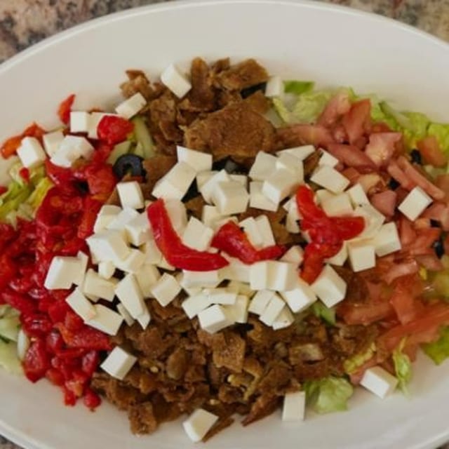 Catering - Napoli's Salad W/ Chopped Eggplant & Mozzarella.