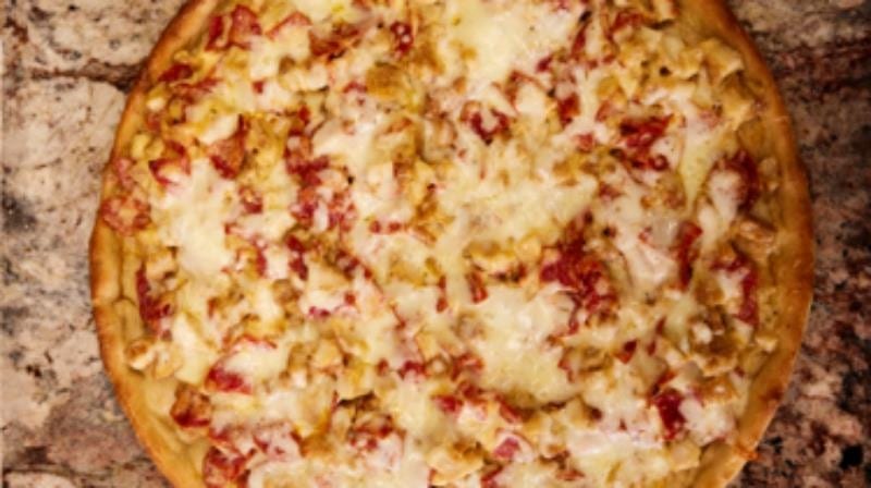 Chicken Parm Pizza.