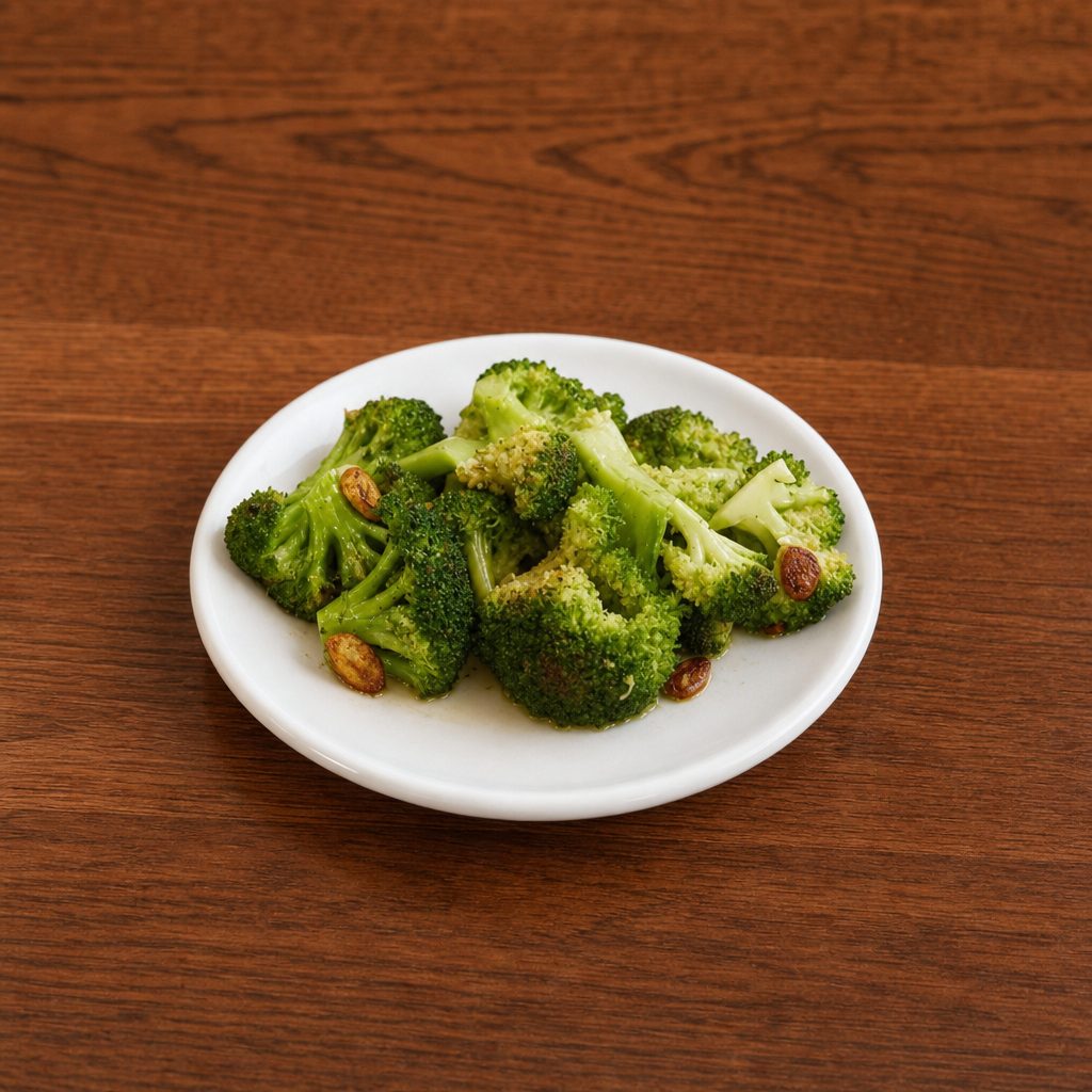 Broccoli Garlic Oil.