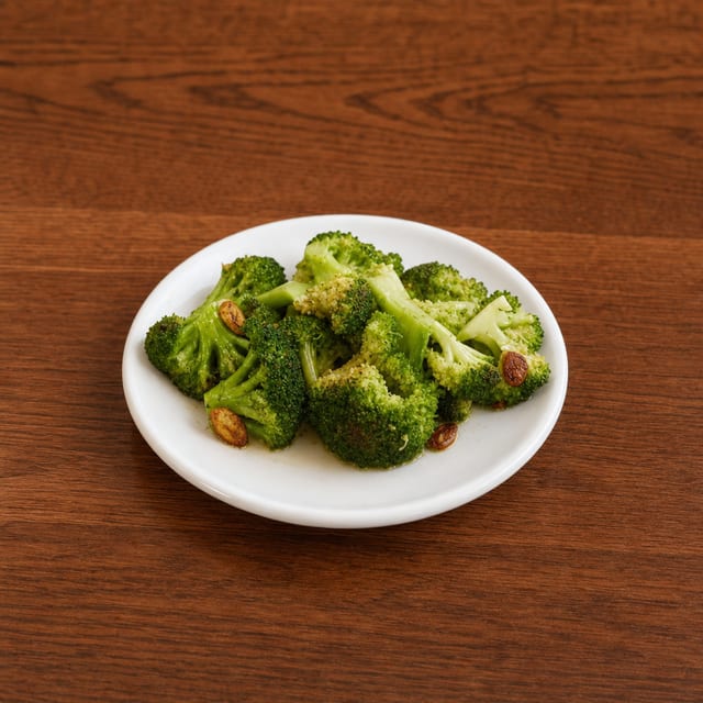 Broccoli Garlic Oil.