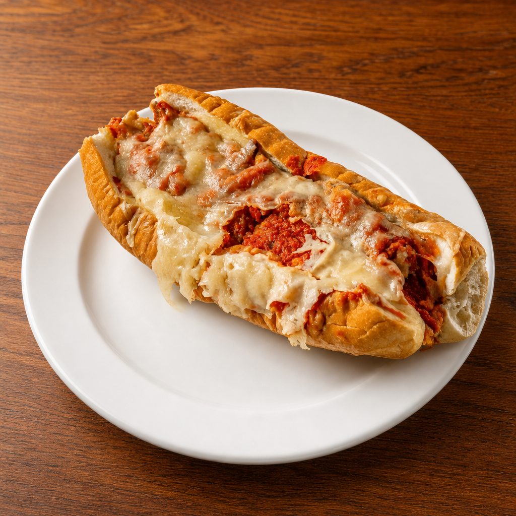 Eggplant Parm Hero.