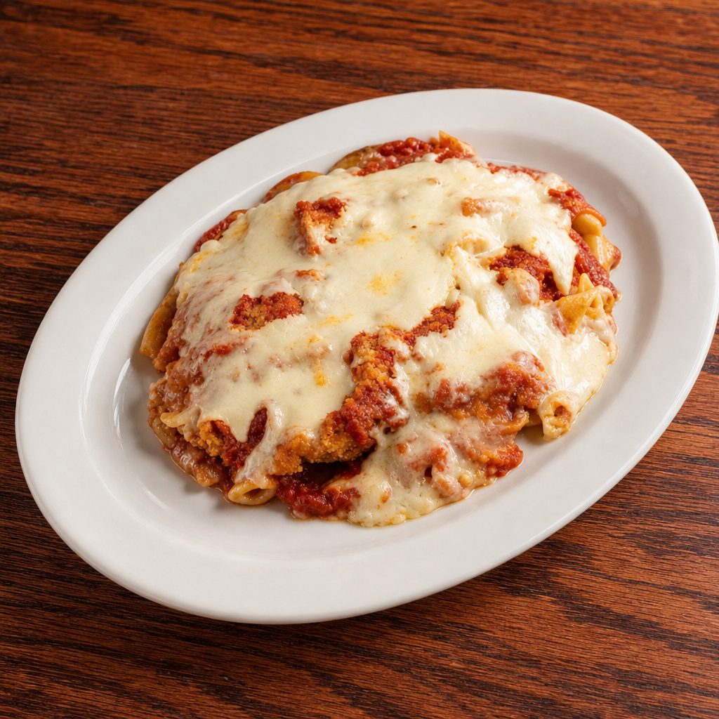Chicken Parmigiana.