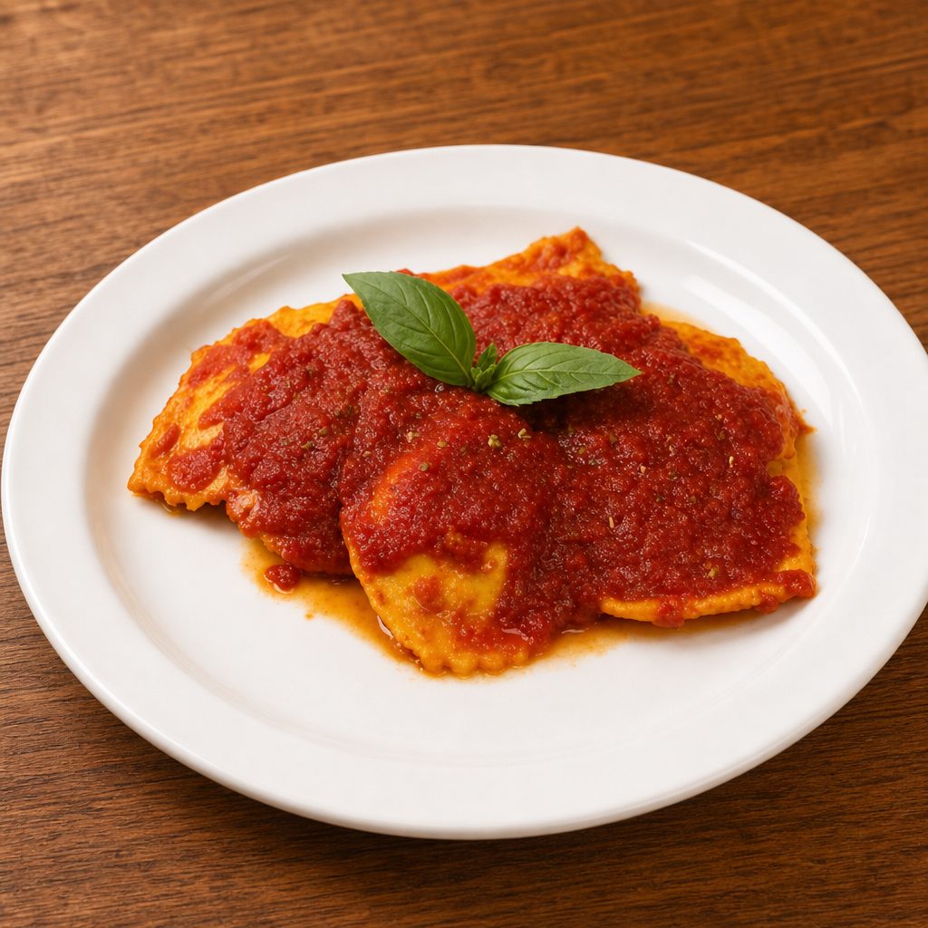 Lobster Ravioli.