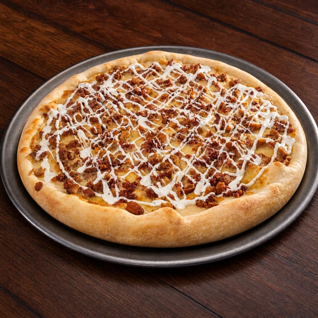 Chicken Bacon Ranch Pizza.