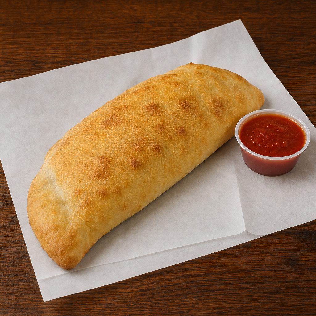 Calzone with Premium Topping.