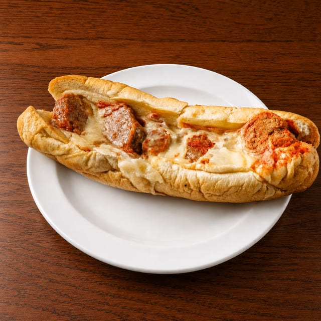 Meatball Parm Hero.
