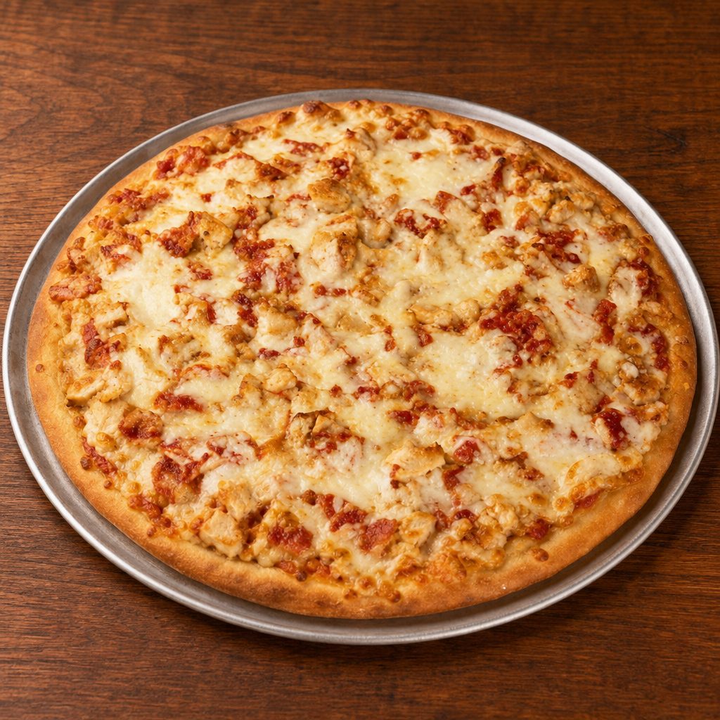 Chicken Parm Pizza.
