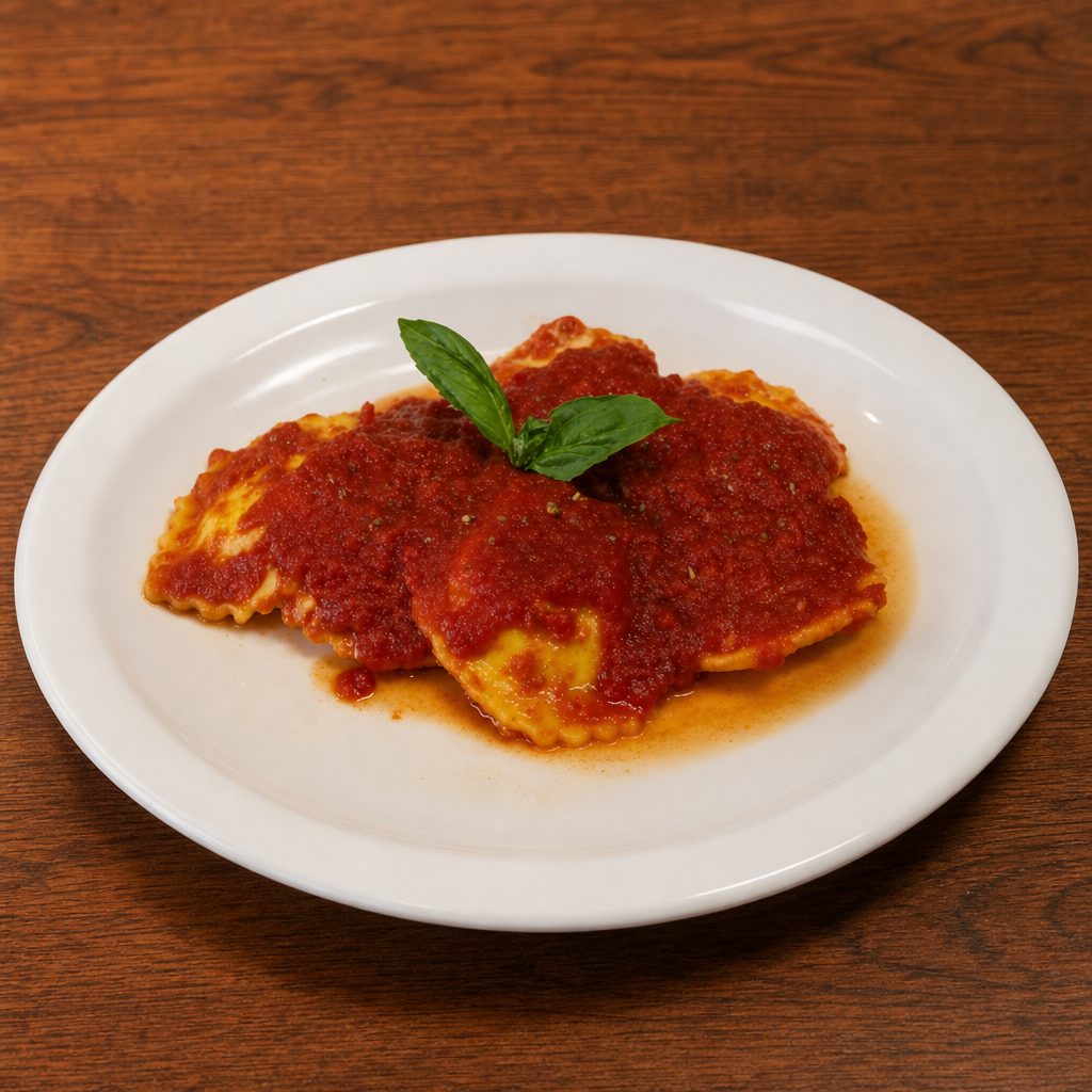 Spinach Ravioli.