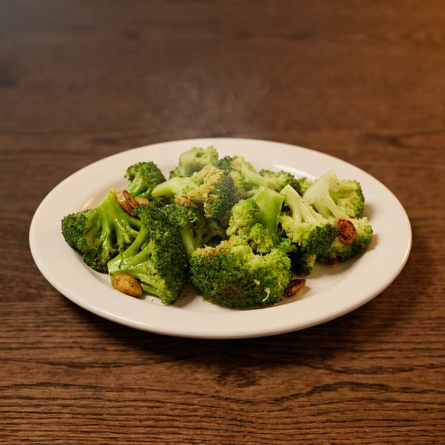 Broccoli Garlic Oil.