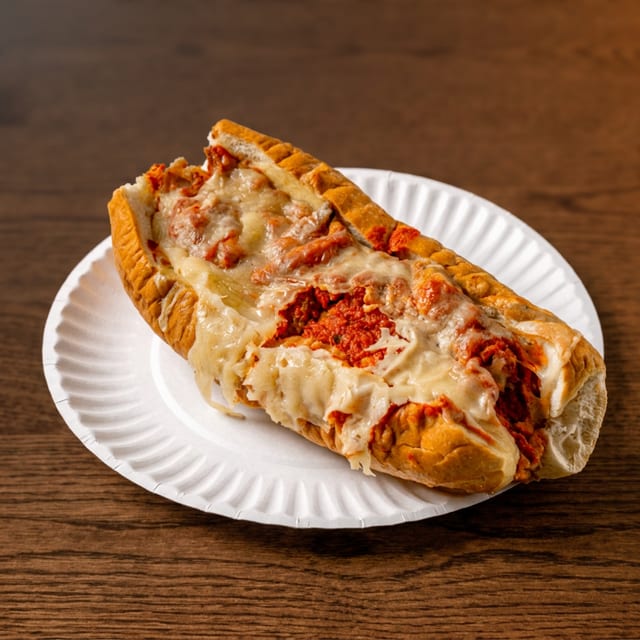 Eggplant Parm Hero.