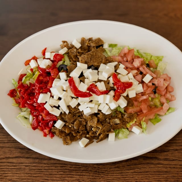 Catering - Napoli's Salad W/ Chopped Eggplant & Mozzarella.