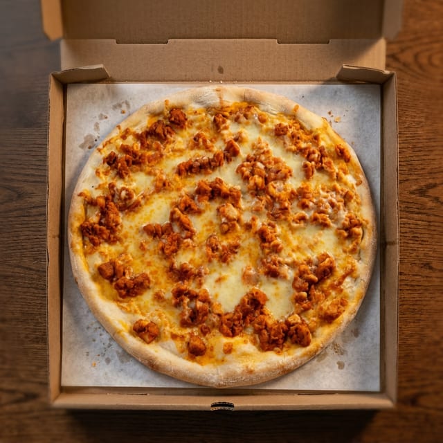 Buffalo Chicken Pizza.