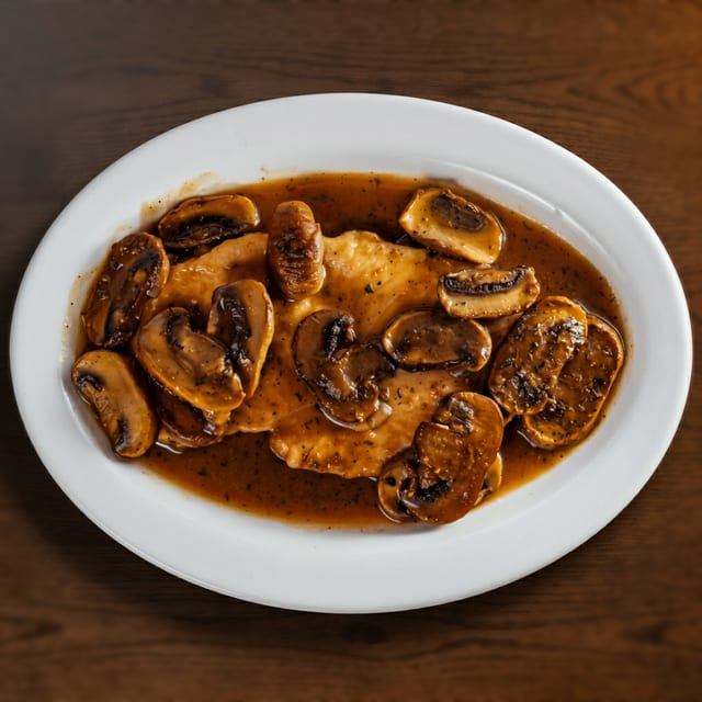 Catering - Chicken Marsala.