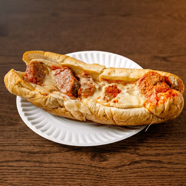 Meatball Parm Hero.